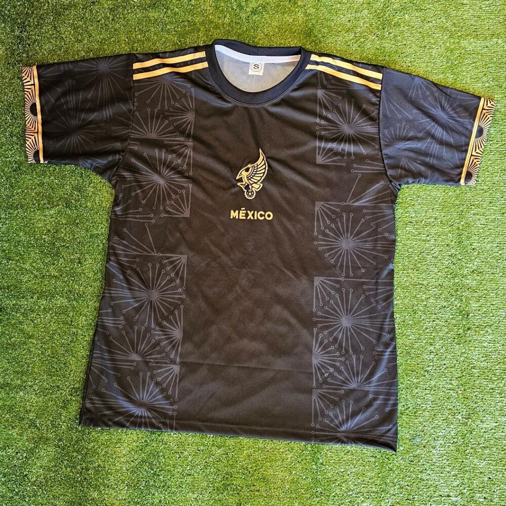 Mexico black adult Jersey